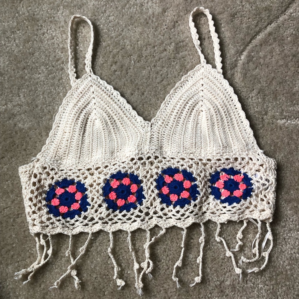 Cute crochet crop top
